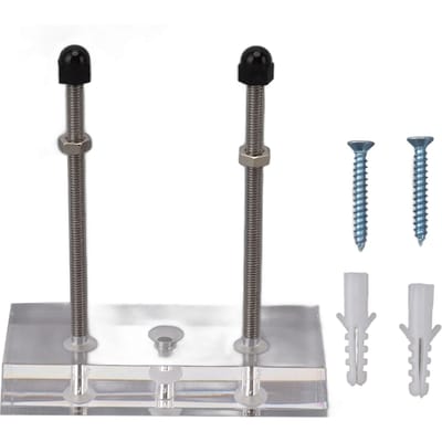 Skateboard Hanger Duurzaam Acryl Vertical Zwevend Effect Hoge Stabiliteit Skateboard Muurbevestiging voor transparant