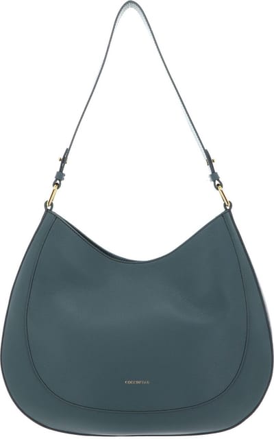 COCCINELLE Leren Schoudertas Sole Handbag Bottalatino Leather Kale Green Groen