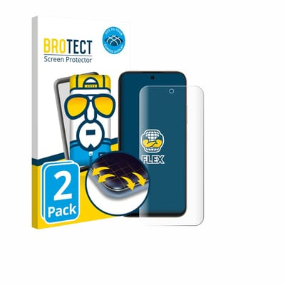 BROTECT - Screenprotector voor Oppo A6t 4G - Folie Beschermfolie transparant volledig dekking - 2 Stuks