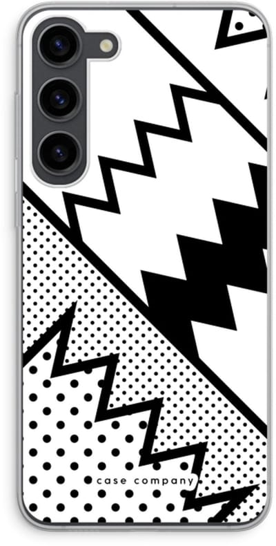 Case Company® - Hoesje geschikt voor Samsung Galaxy S23 Plus hoesje - Pop Art #5 - Soft Cover Telefoonhoesje - Bescherming aan alle Kanten en Schermrand