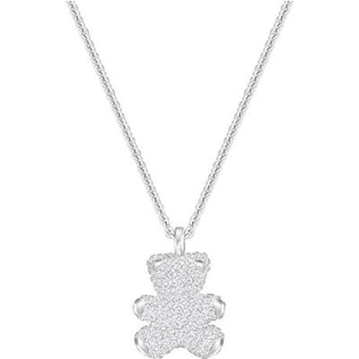 Swarovski 3D Beer Ketting Damesketting Platina-Vergulde 5345684 Box+Shopping Bag white