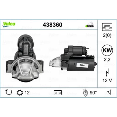 Starter VALEO 438360