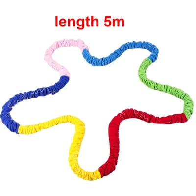 Team Outdoor Building Sports And Entertainment Toys Interactive Elastic Rope Loops Children'S Sensory Rope Strength Training