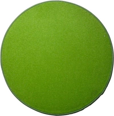Tapijtkeuze Karpet Banton - 80 cm rond - Lichtgroen