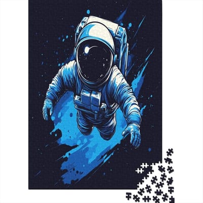 Ruimte Puzzel - Volwassen Puzzel - Ontspanning Thuis - Hoge Resolutie Print - 75x50cm 1000 Stukjes