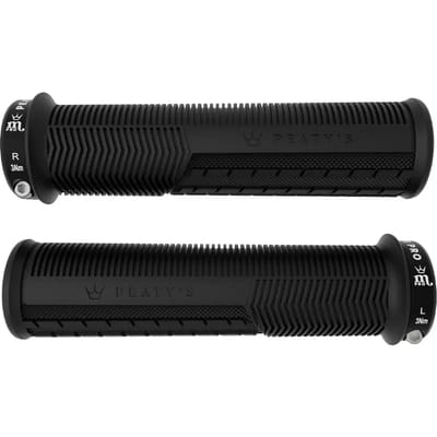 Peaty´s Monarch Pro Grip Mushroom Thin Handvatten Zwart 130 mm