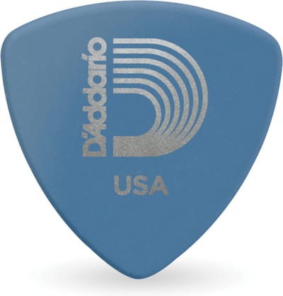 D'Addario 2DBU5-25 Duralin Guitar Picks Voor elektrische gitaar, Medium/Heavy, Wide Shape (25 x)