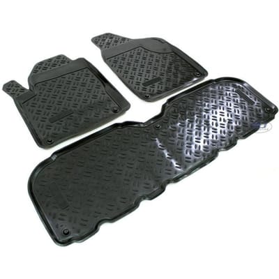 J&J AUTOMOTIVE | Tapis De Sol En Caoutchouc 3D Exclusive Pour Ford Galaxy 1995-2006 noir