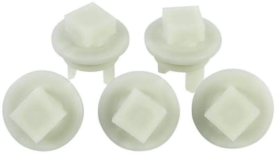 Allecto - Vlees Grinder Onderdelen - 5 Stks - Duurzaam en Stevig - Plastic Gear Mouw - Geschikt voor Siemens - Thuis Keuken Accessoires