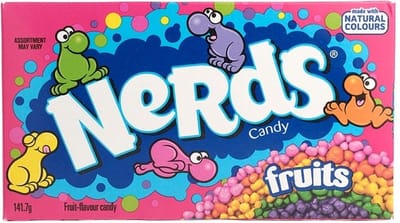 Wonka Rainbow NERDS - 12x 142g - Voordeelverpakking