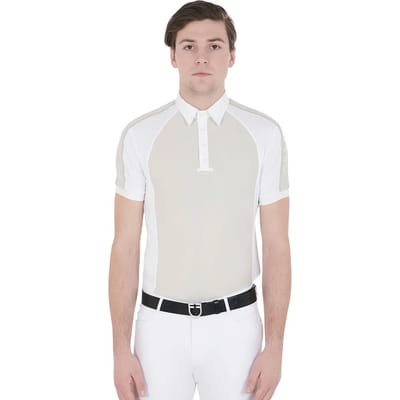 Slim fit wedstrijd polo Equestro