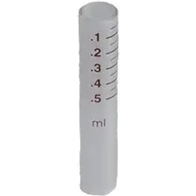 Accessoire voor glazen cilinderspuit Socorex 0,5 ml