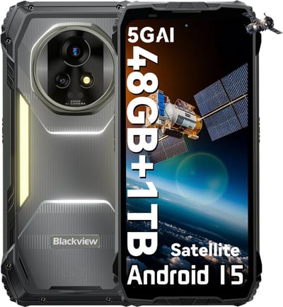 Blackview XPLORE 2 Satellite - Robuuste Smartphone - 5G - 48GB RAM - 1TB ROM - 6.78 inch - Robuuste Telefoon - Nachtzicht - Android 15 - NFC - GPS - Zwart