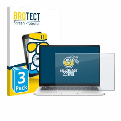 BROTECT - Screenprotector voor Dell Pro 14 Premium PA14250 Non-Touch - Folie Beschermfolie Beschermglas matte 3 Stuks
