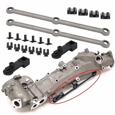 Mmgoqqt - Intake Manifold Reparatie Kit - Voor Mercedes OM642 320CDi - Verwervingsflap Linkage