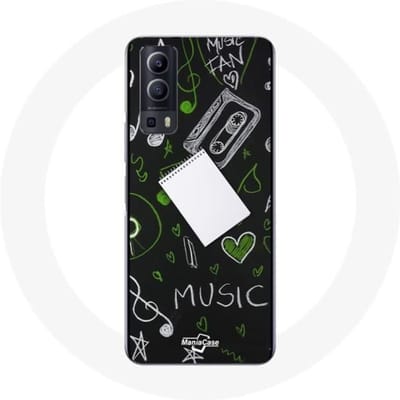 Vivo Y72 muziek-solsleutelhoesje