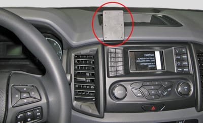 Brodit ProClip houder geschikt voor Ford Ranger 2016-2022 Center mount