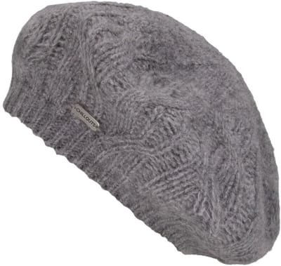 Chillouts beanie muts/baret Claudia in grijs