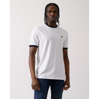 Lyle & Scott Ringer Shirt Heren - Maat M