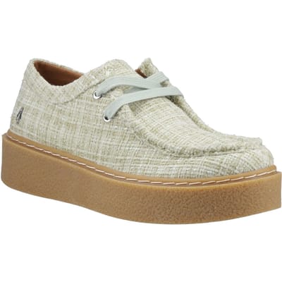 Hush Puppies Bridie Textiel Dames Munt Mocassins Schoenen