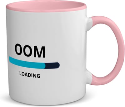 Akyol - oom loading koffiemok - theemok - roze - Oom - ochtendkoffie laden - verjaardagscadeau - verjaardag - cadeau - cadeautje voor oom - oom artikelen - kado - geschenk - gift - 350 ML inhoud