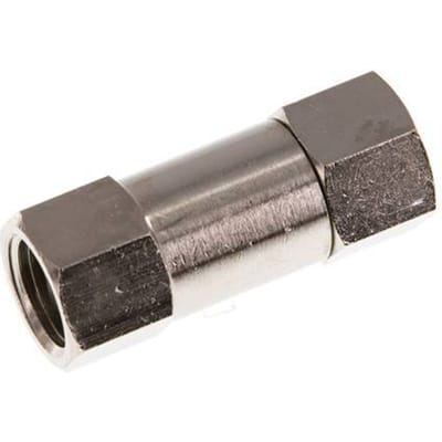 G 1/4'' Vernikkeld Messing Terugslagklep 10 bar (145 psi) NBR