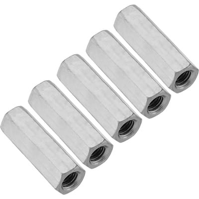 5 stuks Lange Stang Moer Zeskant Zeskantige Hulsmoer Afstandshouder Schroefdraad Bevestigingsmiddelen (M12*50)