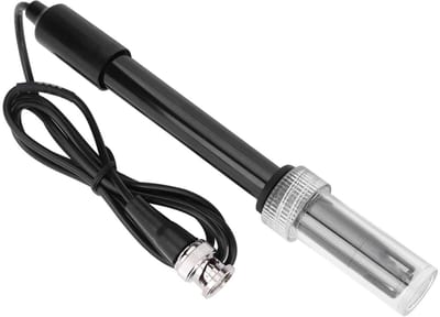 Allecto - pH-sensorsonde - Professionele detectie - Kunststof - Monitoring - Herbruikbaar - Geschikt voor binnen en buiten - 77 cm diep