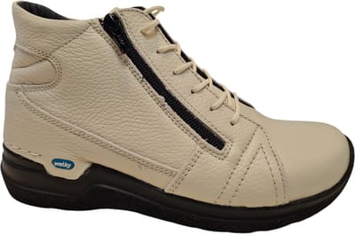 Wolky 0660671 114 Dames Veterschoenen - Wit - 42