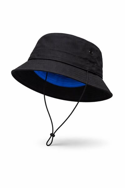 Verkoelende Bucket Hat – Evaporation Technology | Zwart