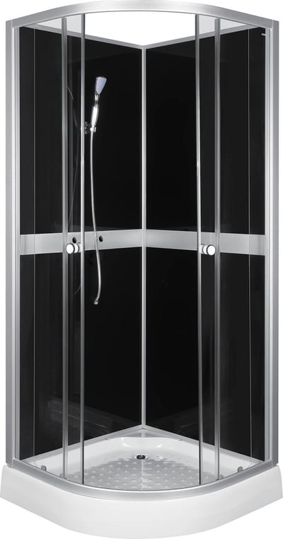 Sanifun complete douchecabine Nolan 900 x 900 zwart
