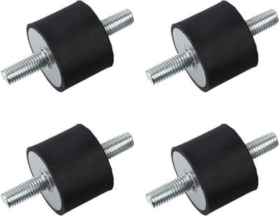 Dailygoods- Silentbloc 40mm - Trillingsdempers - Rubber Mounts - Schokdemper - Geluidsbeheersing - Duurzaam Hoogwaardig Metaal - Trillingsdemper