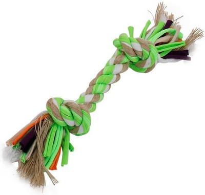 Nobleza Hondenspeelgoed - Trektouw hond - Speeltouw hond - Hondentouw - Groen