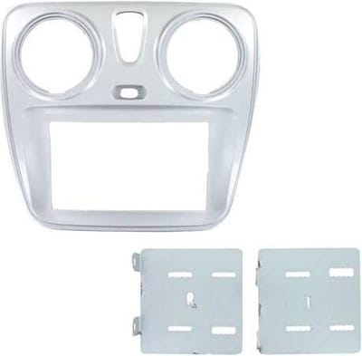 2-DIN DACIA LODGY/DOKKER 2012 ->met OEM 1-din unit zilver