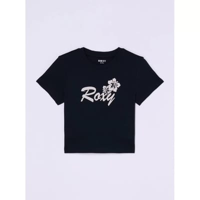 Roxy Baby One More T-shirt Met Korte Mouwen Blauw 10 Years Meisje