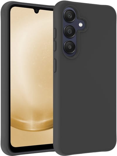 Hoesje - Geschikt voor Samsung Galaxy A26 - Sterk & Shockproof - Hoes Cover - Siliconen Case - Telefoonhoesjes - Zwart