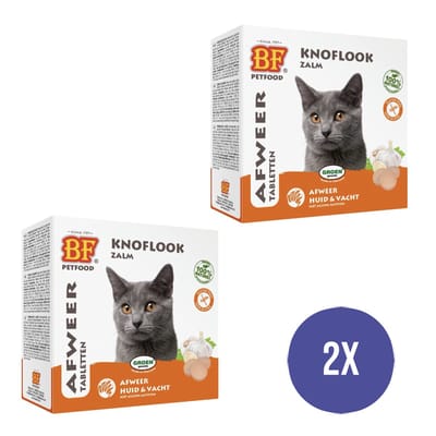 Combideal Biofood - BF Petfood Kattensnoepjes Bij Vlo - Zalm - 2x100 stuks