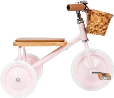 Klassieke Driewieler Roze - Scandinavisch Design voor Kinderen