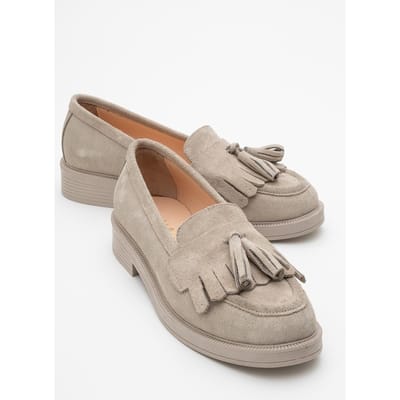 Milly Leren Kwast Loafer