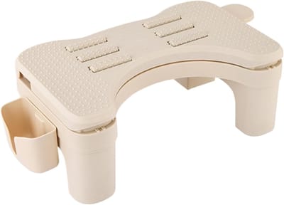 Foot Rest for Under Desk, Adjustable Comfortable Foot Stool, Portable business Footrests with Massage Function, 50.2x24.5x16cm Ideal for Birthday, Christmas and Any Occasion