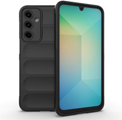 Coverup Hoesje - Geschikt voor Samsung Galaxy A26 Hoesje - Coverup Hands-On Rugged Back Cover - Zwart