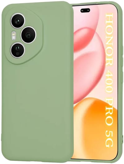 Hoesje geschikt voor HONOR 400 Pro - Techsuit Soft Flex Silicone Back Cover - Mint Green