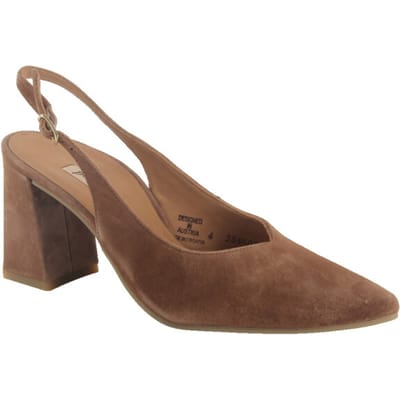 Paul Green 6101 Hakken Dames - Camel - Maat 37