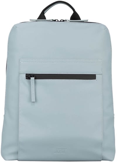 JOST laptop rugzak rugzak met laptopvak Halmstad Backpack Misty Blue blauwgrijs