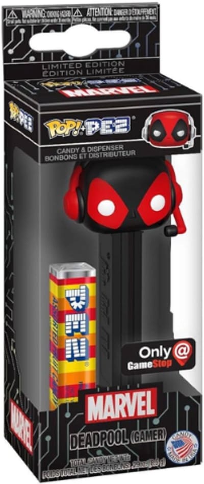 Funko Pop Pez! Marvel: Deadpool - Deadpool (Gamer) GameStop Exclusive
