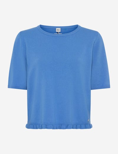 Brax Dames Trui  Style NINA blue heaven, blauw, maat 38