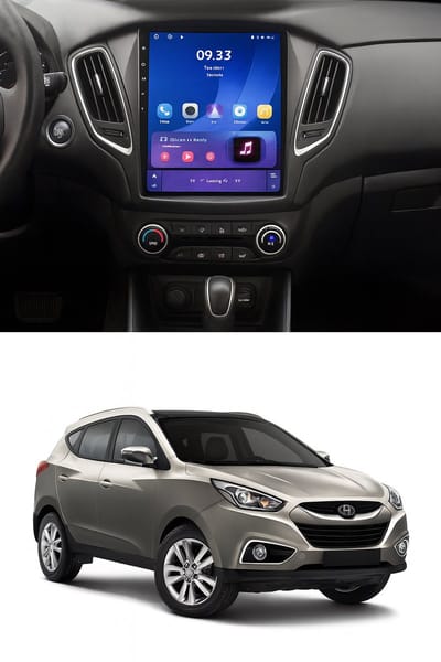 ADIVOX T1 9.7 inch geschikt voor Hyundai IX35 2010-2015 Carplay/Auto/Wifi/DSP/DAB+