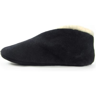 Bernardino® - Spaanse sloffen - 100% Wol - Zwart - Maat 39
