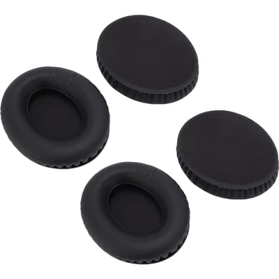 4 stuks vervangende oorkussens voor Sennheiser HD418 HD419 HD428 HD429 HD439 HD438 HD448 HD449 hoofdtelefoons black