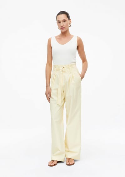 s.Oliver  Hosen Yellow Taglia: W36 | Pantaloni da completo Outlet | Donna | Giallo